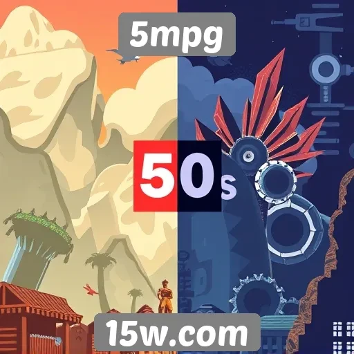 A evolução visual dos jogos no 5mpg